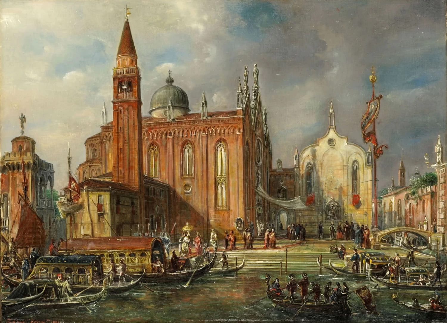 Visita del Doge Mocenigo alla Chiesa di Santa Maria della Carità